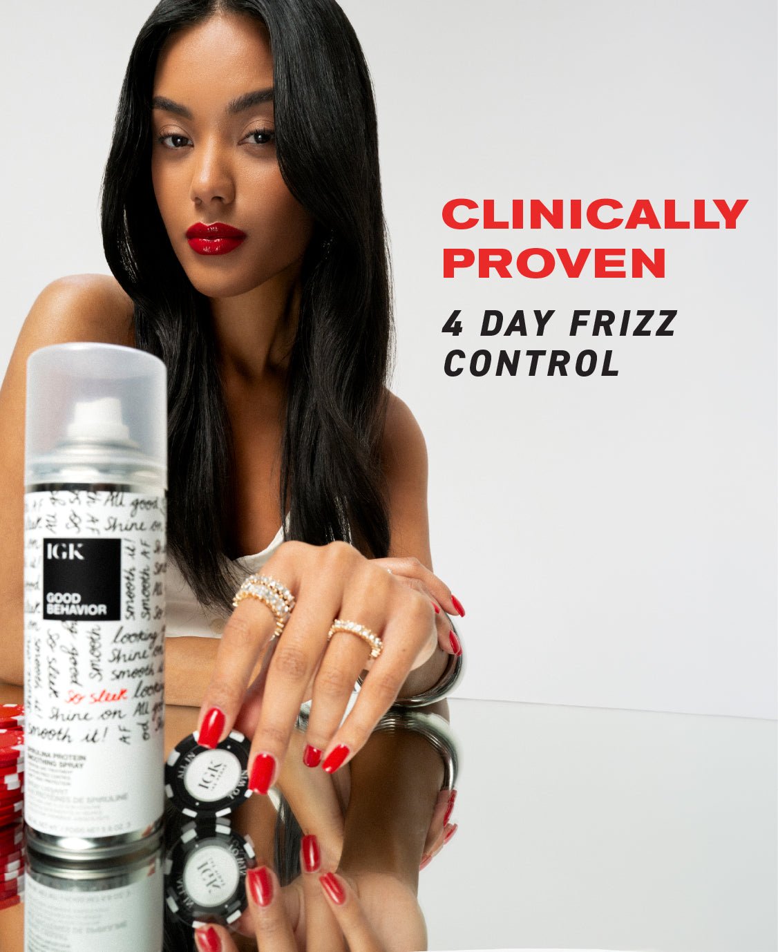 Good Behavior Spirulina Protein Smoothing Spray