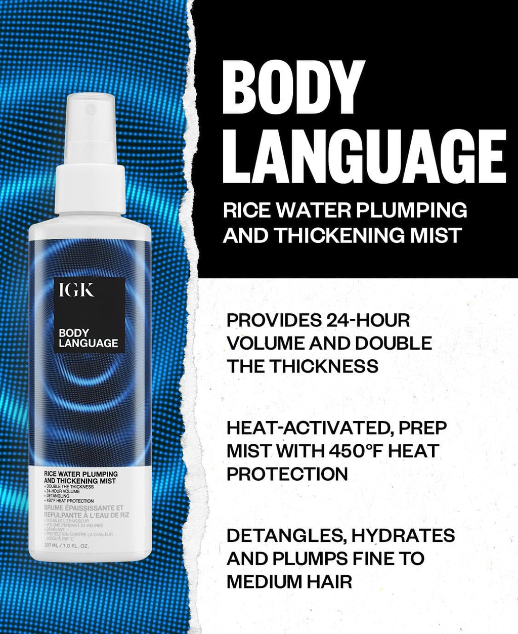 Body Language Rice Water Plumping Mist